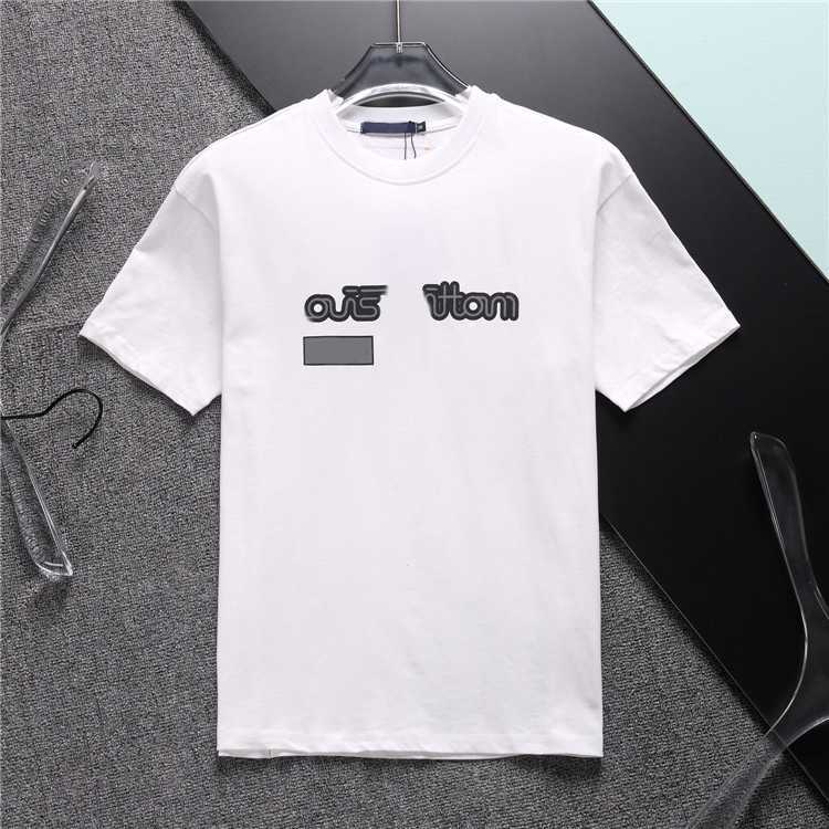 

2023 New Men's T-shirts Designer Casual Men's Chest Spray Letter Printing Short Sleeve Luxury Men's Hip Hop European Size Top S-xxl