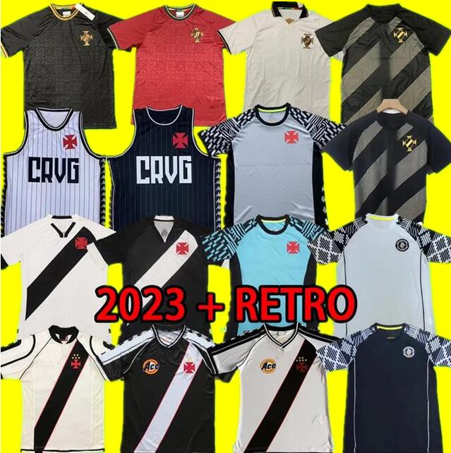 

2023 2024 Regatas Vasco da Gama Soccer Jerseys Pre match Vintage version Training suit MAXI RIOS PAULINHO FABIANO MURIQ 23 24 Football Shirt T retro 1998 1999 2000 2001