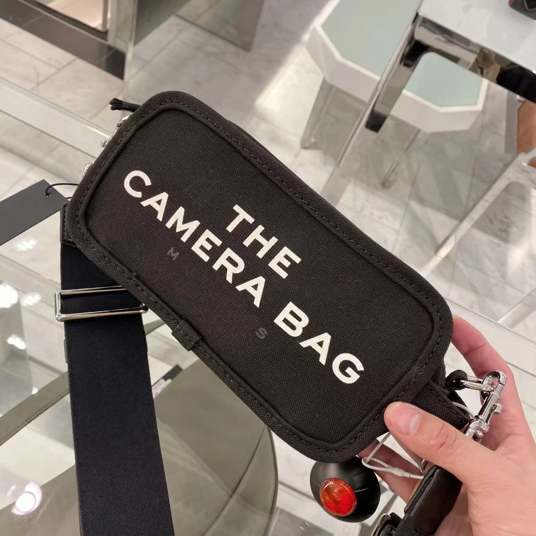 

Nylon marc the tote Clutch Bags Womens mens Luxury camera handbags Shoulder crossbody bag fashion marcjocobs Designer mini zipper Underarm hobo travel Bag wallets, Black