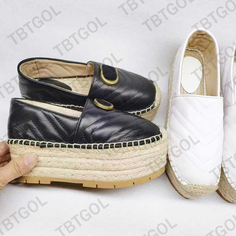 

2023 Designer Womens Wedge Platform Sandals Espadrille Shoes Real Leather Ankle Lace-up Matelasse Espadrille Ladies High Heel 12cm Size 35-41 With Box NO037, 20