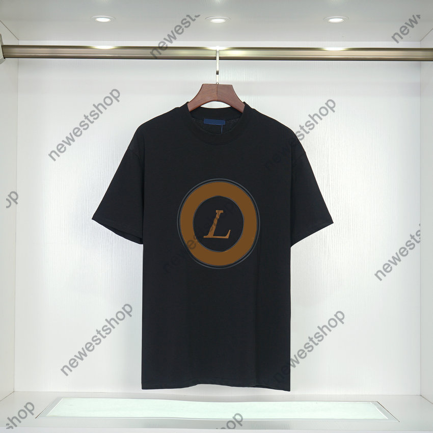 

2023 Summer Mens Plus Tees Polos designer t shirt men classical letter print t shirts cotton t-shirt women Black white Asian size S-XXL