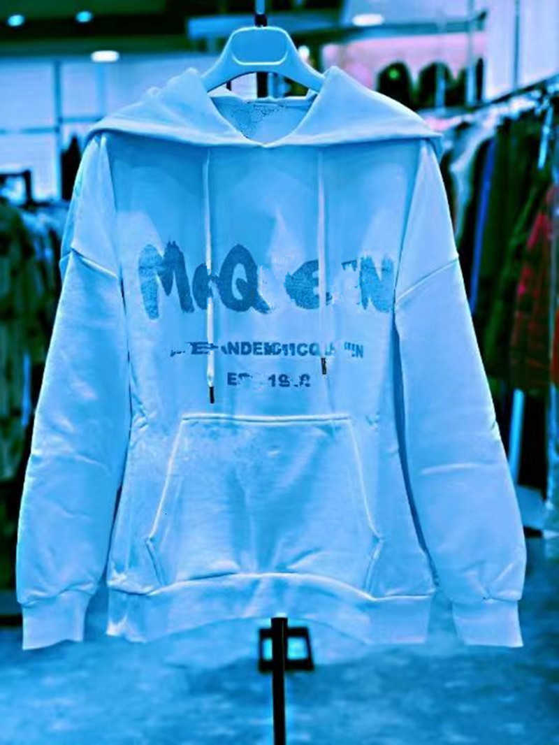

2023 New Men Hoodie Fashion Women Sweatshirts Streetwear Pullover Loose Mcqueeness Hoodies Lovers Tops Clothing Hig h Quality S-5xlqy48
