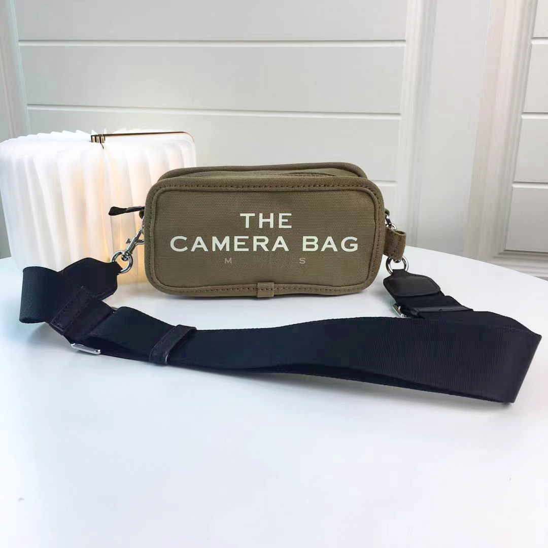 

marc jocobs summer camera bag Womens 7a quality designer Luxury handbag travel marcie shoulder bags marc tote fashion nylon canvas cross body black envelope bags