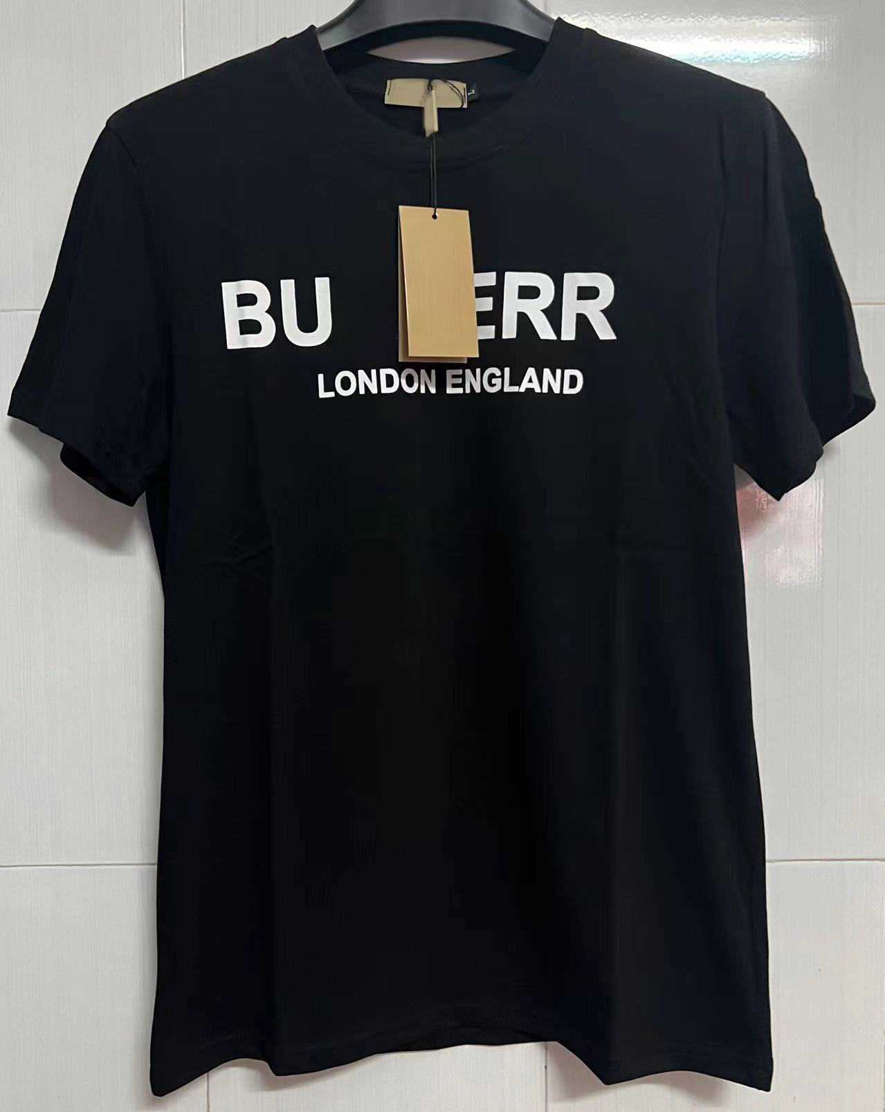 

Men's T-shirts Fashion Designer Brand Casual Letter Pattern Round Neck Short Sleeve Wrinkle Resistant Cotton Spring and Summer New Men's Women's Top M-xxxl