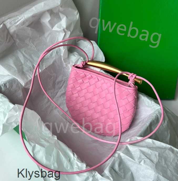 

Messenger Sardines Mini Bag Woven Bottegas Designer Bags Long Strap Sardine Totes Handheld Leisure Venetas Shoulder Leather 2023 Women 7fzc, Gold