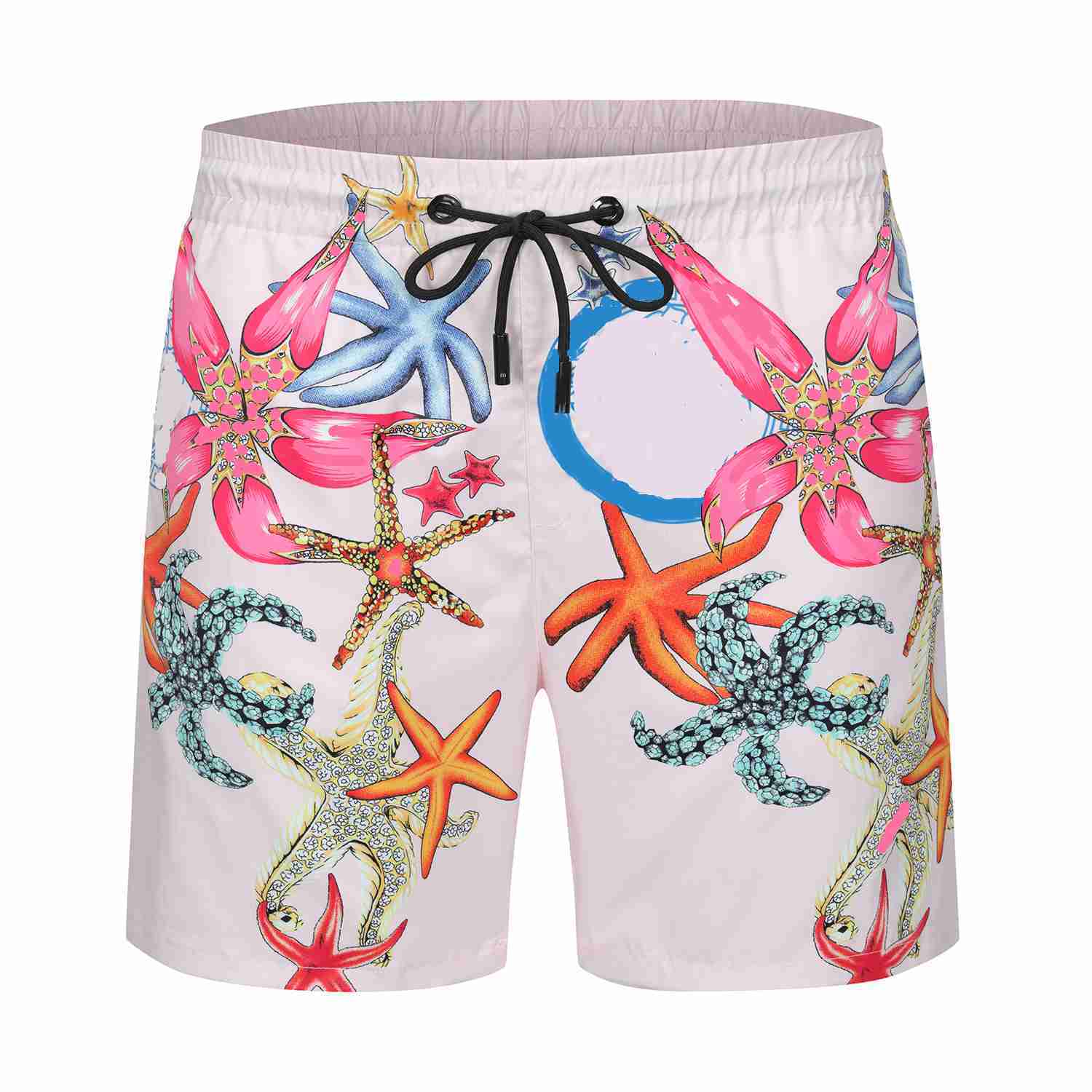 

Men's Designer Summer Beach Shorts Fashion Print Drawstring Loose Pants Men's Casual Pants Asian Size M-3xl