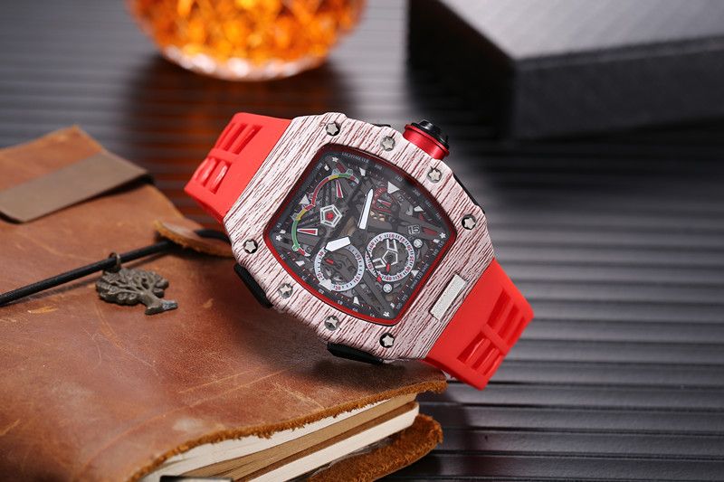 

Luxury women's watch designer designed large dial chronograph table skull classic women's sports watch high-quality watch, 10