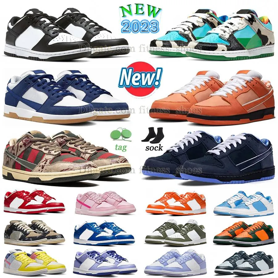 

Cheap Price 2023 New Dunks Low Casual Shoes Designer Mens Womens Dunkes Triple Pink Panda Lows Freddy Krueger Orange Blue Purple Lobster Sb, C77 36-45 purple lobster