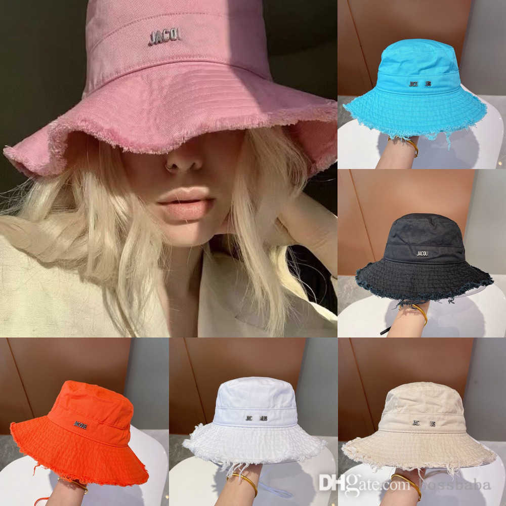 

Casquette Bucket Hat For Women Bob Wide Brim Hats Frayed Cap Designer Sun Prevent Bonnet Snapbacks Outdoor Fishing Dress Beanies 66, Beige