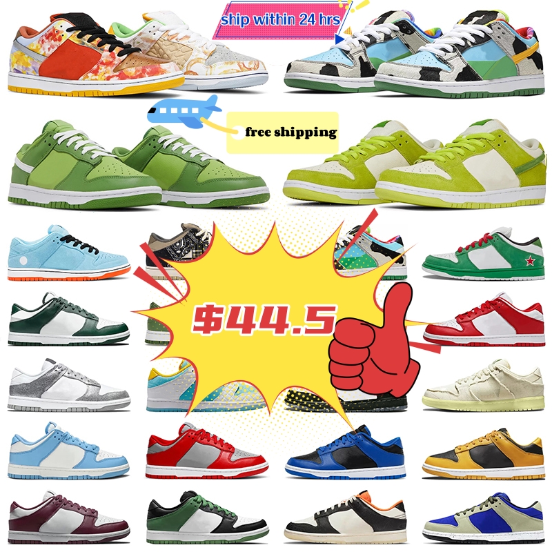 

dunks low mens womens casual shoes panda black white designer big size sneakers dunkes triple pink unc retro chunky dunky grey fog for men platform sports sb dunk shoe, Image color