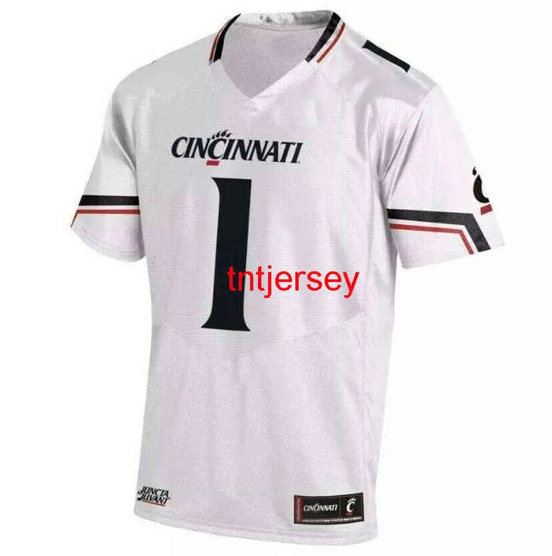 Mit Cheap cusm NEW  Bearcats #1 Football Jersey MEN WOMEN YOUTH stitch any name number XS-5XL