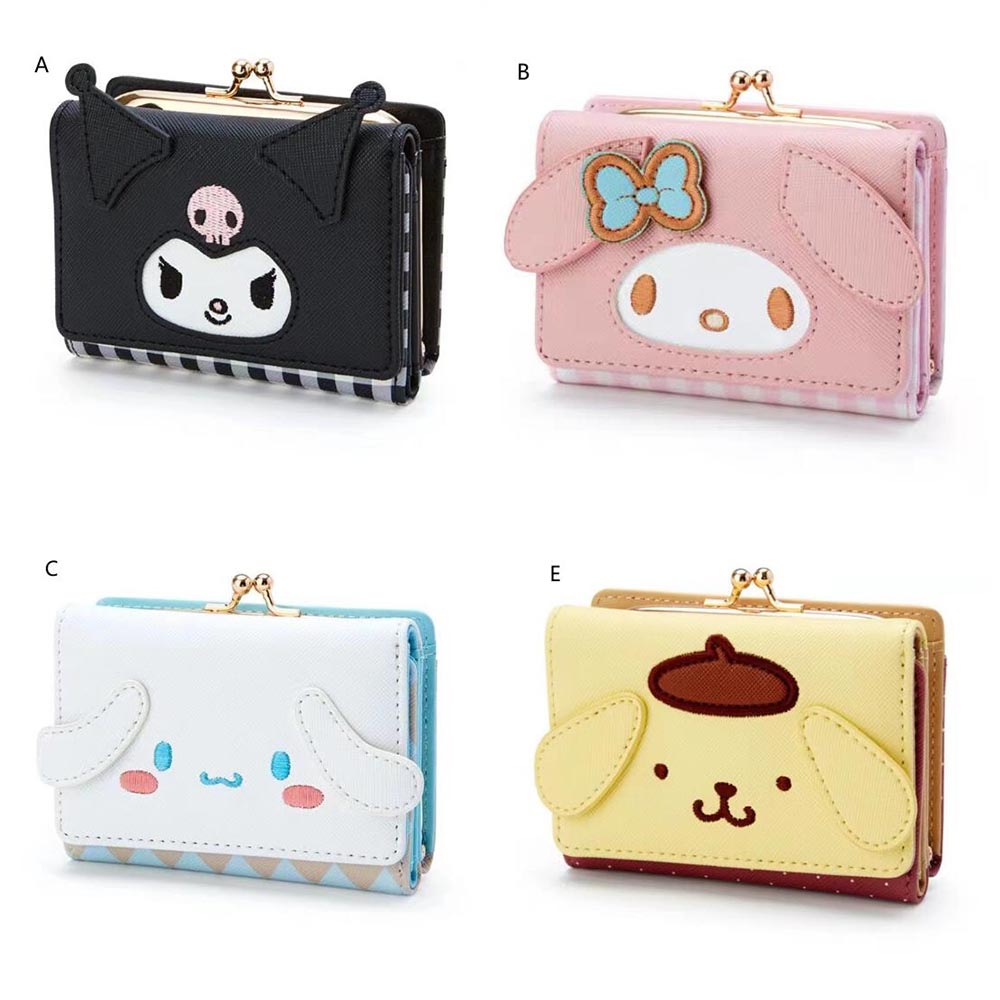 

Fashion Exquisite Melody Kuromi Purse Big Capacity Card Holder Bag Accessories