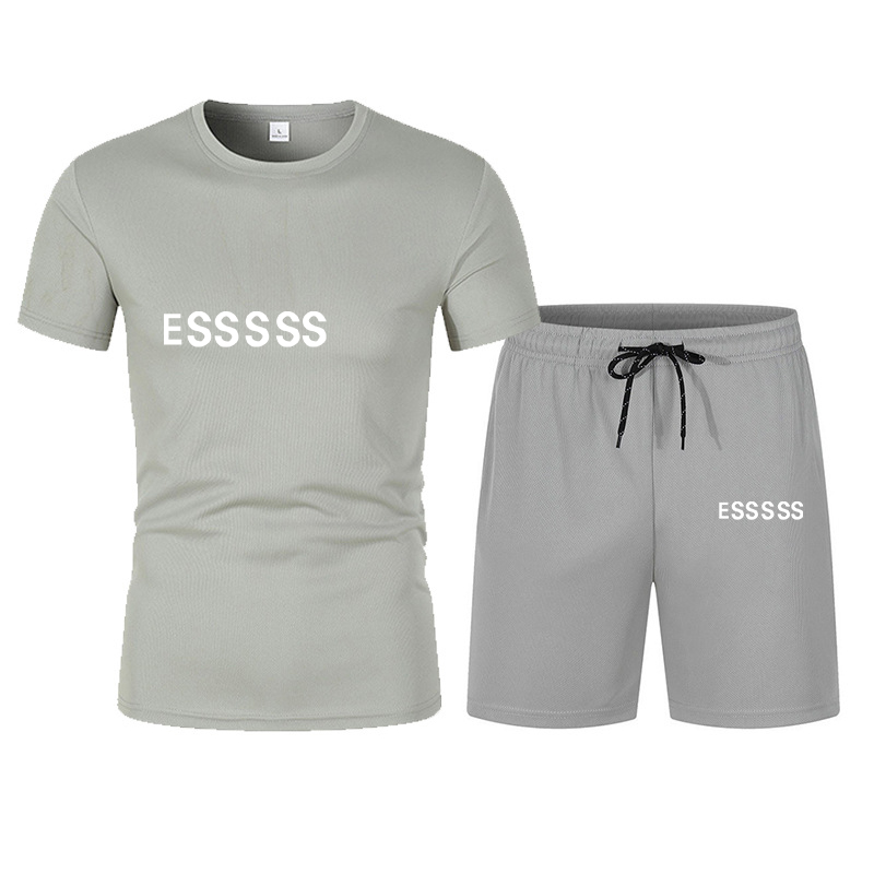 

Brand sportswear fashion designer Men's Tracksuits T-shirt pants swimsuit suit Gym clothing mens shorts summer shirt casual Top Vest Q8ZG, Dark grey 1