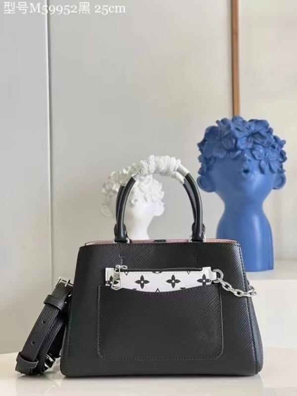 

M59952 MARELLE TOTE BB Handbag New Women's Shoulder Bag Handbag Water Wave Cowhide