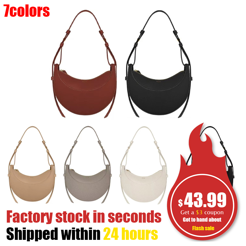 

2023 New Polene Underarm bag Numero dix Shoulder bags mensmall cowhide totes handbag Evening polenes cyme Crossbodyhobo duffle Designer bag Womens clutch purse gym, Khaki