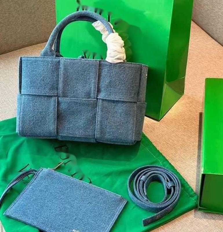 

Elegant Shoulder Bags Ladies Totes Bag Leather Bag Bottegas Veneta Italy Authentic Fashion Tote Denim Designer Cassettes Female Diagonal Portable Cowboy H Y YI-PK2N
