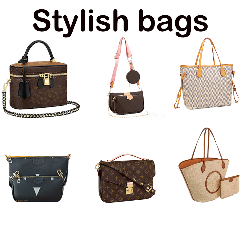 

Designer makeup bag women luxurys handbag VANITY purse cosmetic bags zipper cases with lock leather crossbody toiletry the tote shoulder wallet Stylish bags, 078