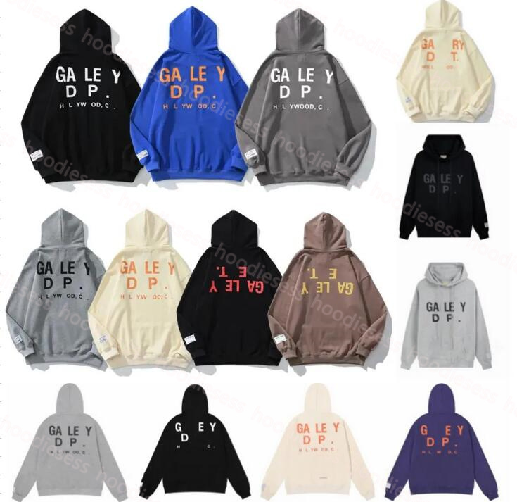 

Winter Men's Hoodies Sweatshirts Hoodie Designer Galleryes depts Gary Painted Graffiti Used Letters Printed Loose Casual Fashion Men And Women Hoodies, Not sold separately
