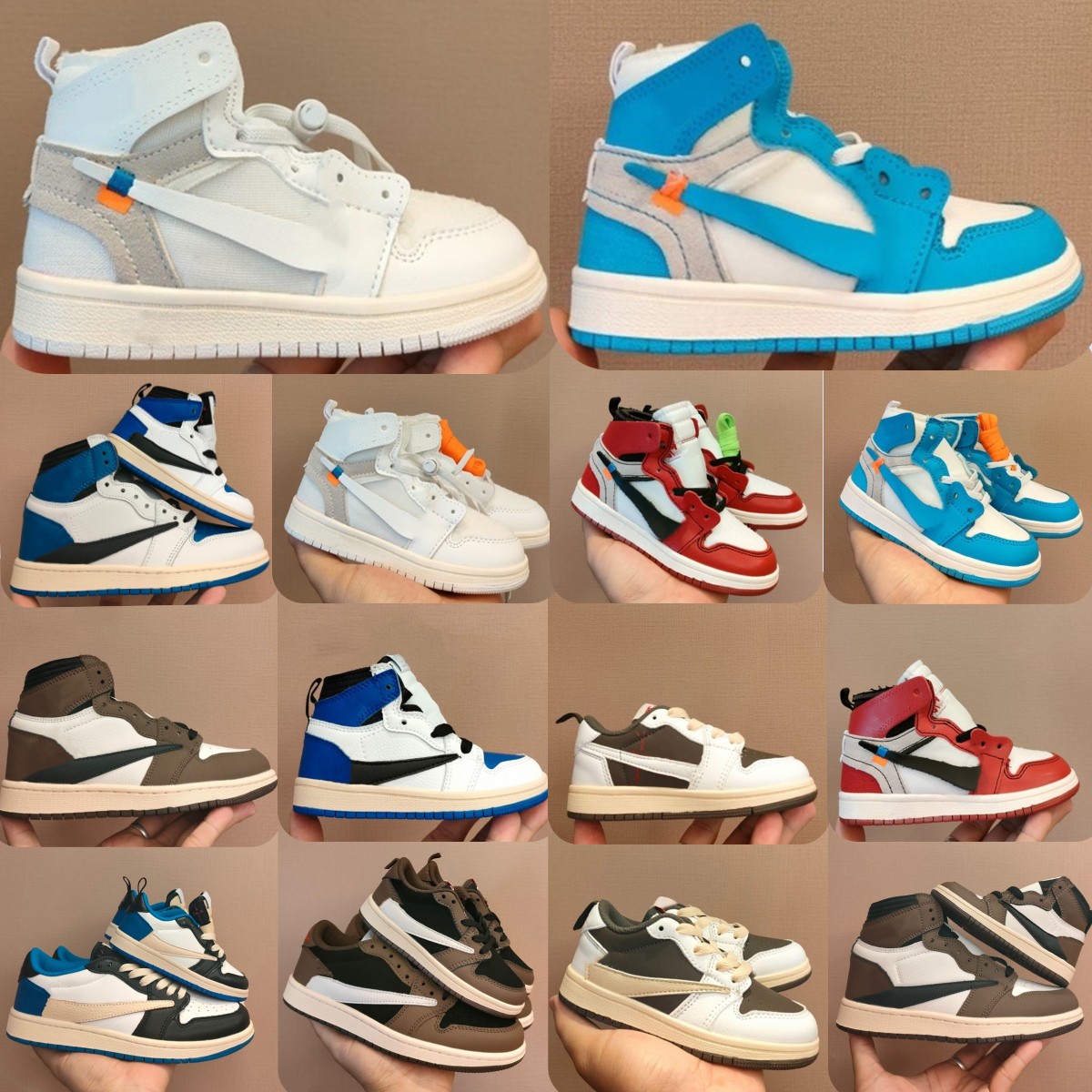 

Jumpman 1s kids shoes 1 low Basketball Shoe boys sneaker designer Pine Game Chicago mocha baby kid youth toddler infants trainers sports Athletic