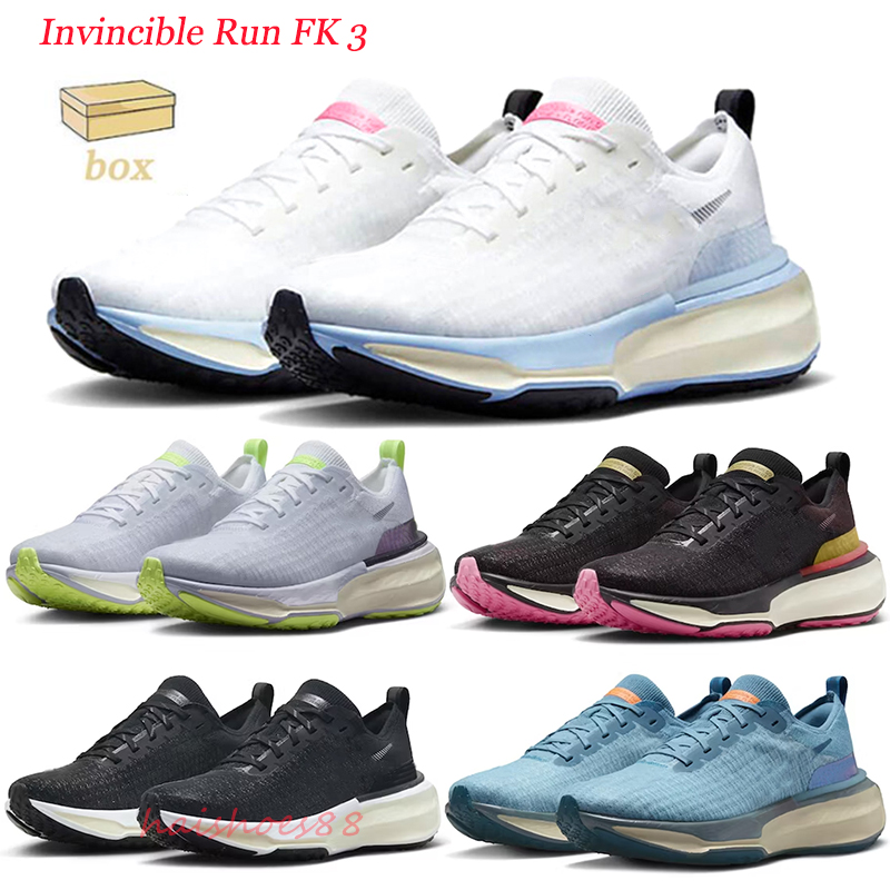 

Men Women Invincible Run 3 Running Shoes Zoomx Designer Red White Metallic Silver Outdoor Sneakers with box Size 36-45, Noise aqua green abyss40-45