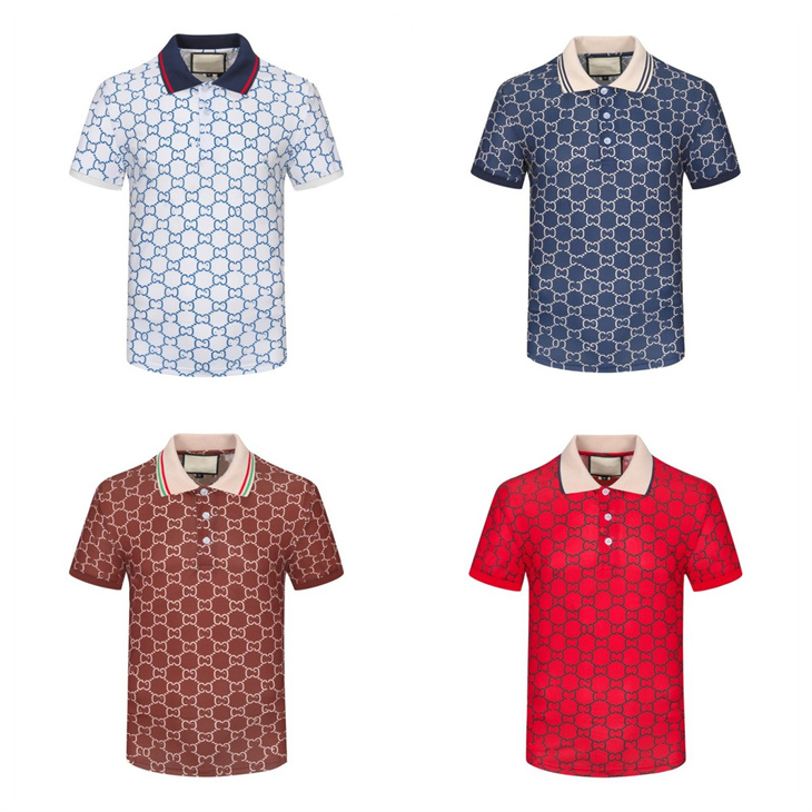 

golf polos for men Luxurious Design Wrinkle Resistant Sweat Absorbing BOSS POLO Casual Comfort Short Sleeve Polo Top Fashion Slim Fit Prince Polo -3XL01, Blue