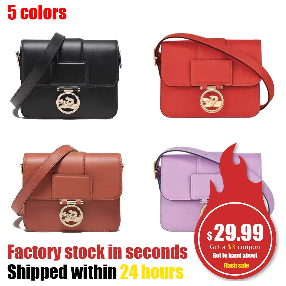 

longchammp Cleo shoulder bag crossbody totes Flap Leather bags Womens BOXTROT hand bag travel Hobo designer bag men clutch messenger bags purse duffle handbags lady, Brown