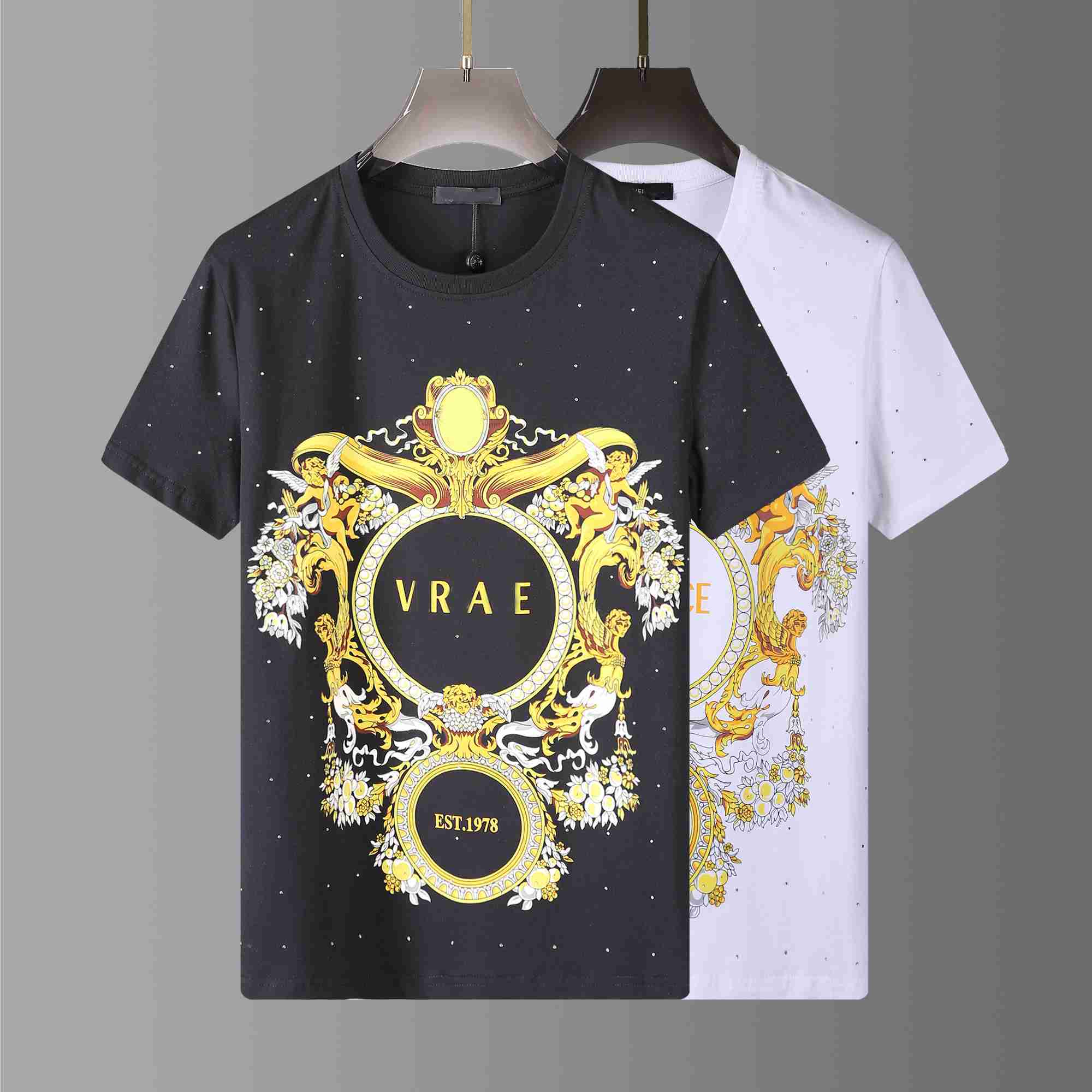 

Fashion Men's T-shirts Women Designer T-shirt Clothing Top Men's Casual Chest Letter Pattern Shirt Luxury Clothing Polos Sleeve Clothing Bur T-shirt M-xxxl
