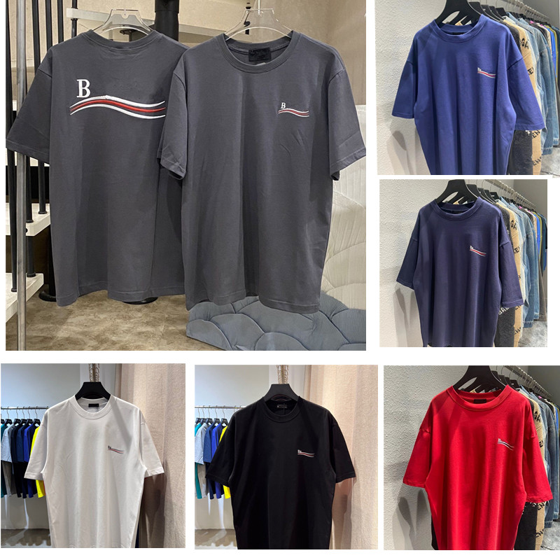 

Mens t shirts designer shirts Europe France Luxury letter Graphic print Logo Fashion Mens Leave Me Alone Short Sleeve Tshirt Women 2B Clothes Casual Cotton Tees polo, Color 8