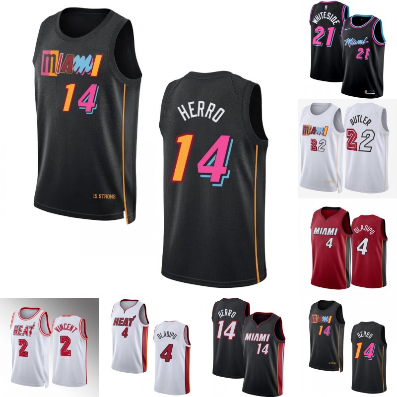 

Miami Custom Basketball Heats Jersey 2023 Classic Edition Stiched 13 Bam Adebayo Jimmy 22 Butler Dwyane 3 Wade Tyler 14 Herro Kyle 7 Lowry Bam 55 Robinson, Multi