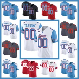 2023 BIG-12 Logan Hall Jersey Custom  Football jersey Dante Wynn Cash Walker Kelan Walker Brandon Campbell Matthew Golden Cody Jackson  Cougars