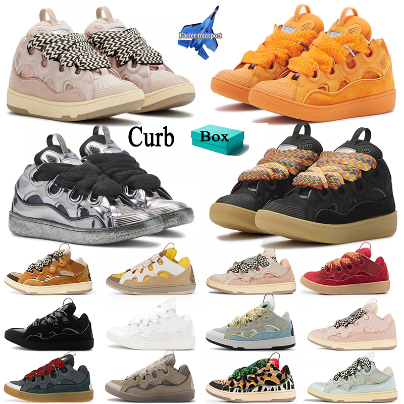

Designer Mesh Lanvns Casual Shoes Boot Men Women woven Laceup Extraordinary Sneaker Embossed Leather Sneakers Calfskin Rubber platformsole With Logo, 17