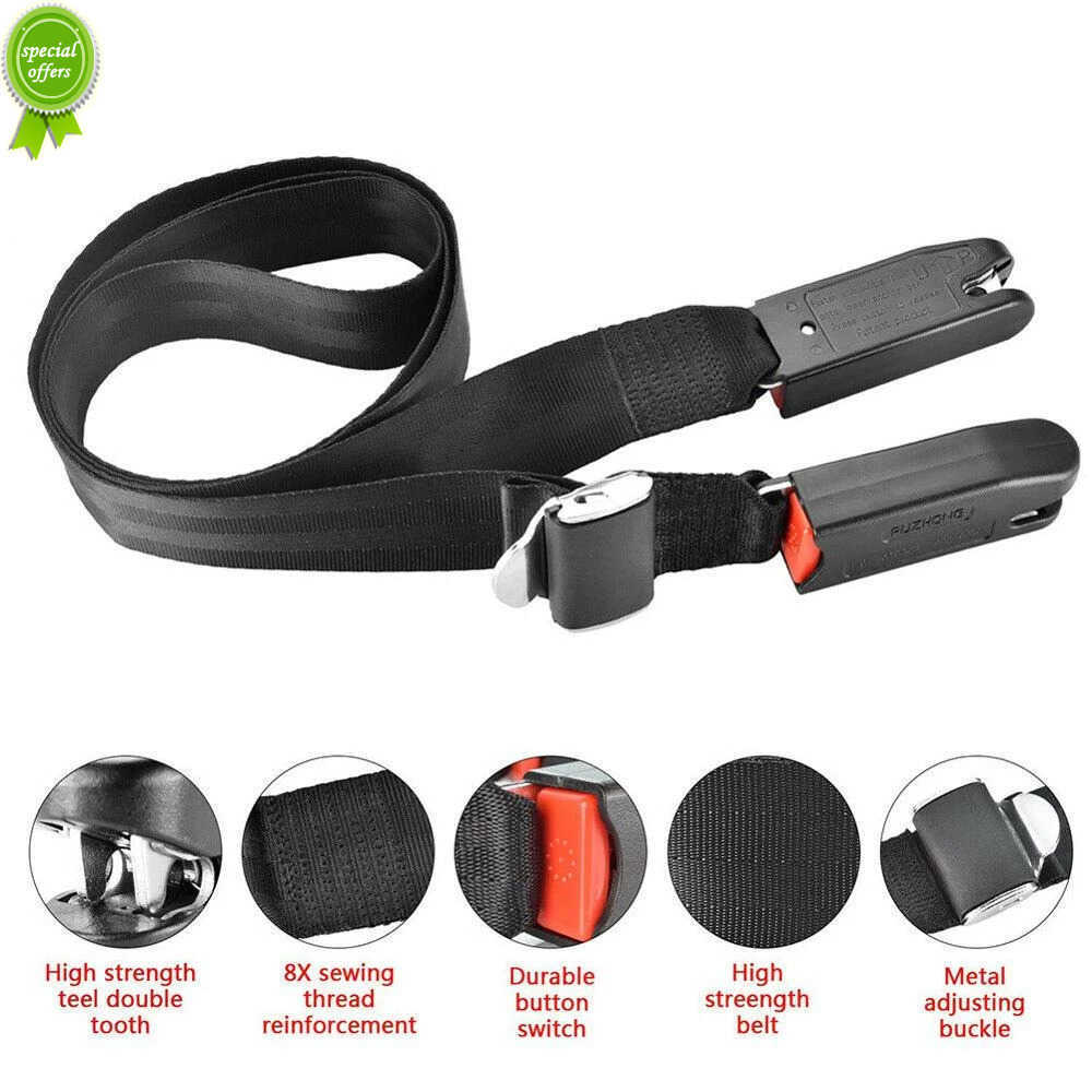 

New Car Auto Adjustable Child Kids Baby Safety Seat Isofix/Latch Soft Interface Connecting Belt Fixing Band Strap Anchor Holder