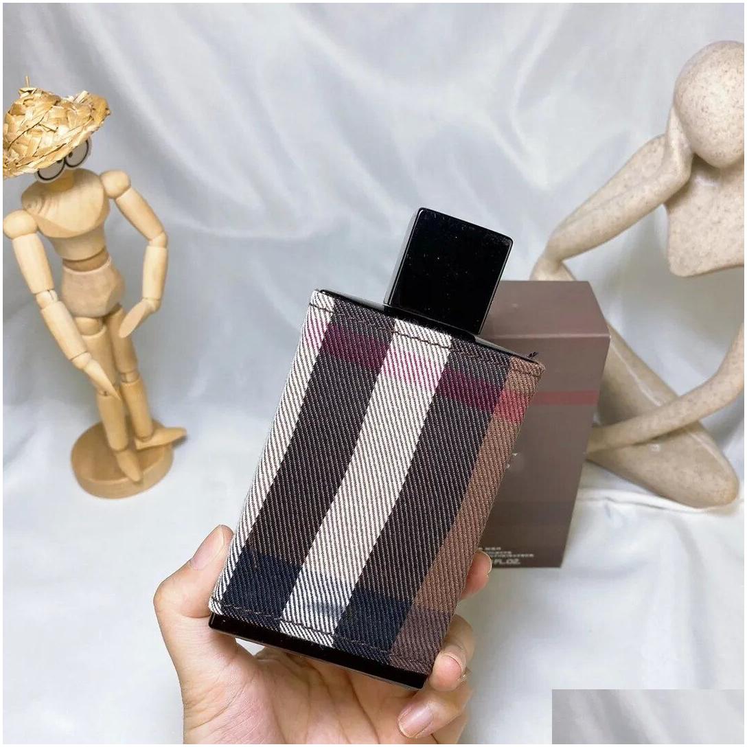 London Men And Women tobacco Perfume Fragrance Cologne for Men Lasting Gentleman Perfume Amazing Smell Portable 3.3OZ fast ship