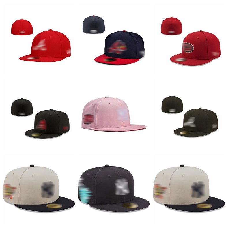 

2023 Ready Stock Mexico Fitted Caps Hip Hop letter A Size Hats Baseball Hats Adult Flat Peak For Men Women Full Closed size 7-8, #11