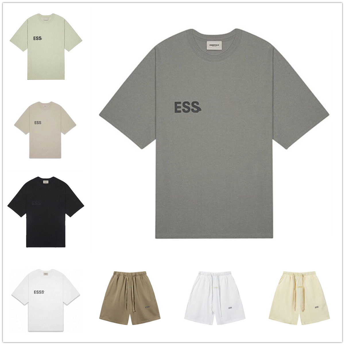 

23SS Shorts Men Solid Color Track Pants Casual Couples Joggers Pant High Street Shorts for Mens Reflective Short Womens Hip Hop Streetwear Top