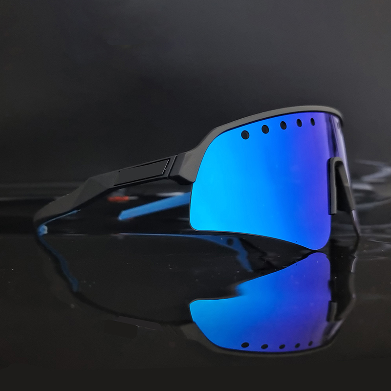Oudoor Cycling Sunglasses Spot Road Bicycle Eyewear bicicleta Gafas ciclismo Mountain Men Women Bike Goggle Big 3 Lens 9465 with Case-image-756531217