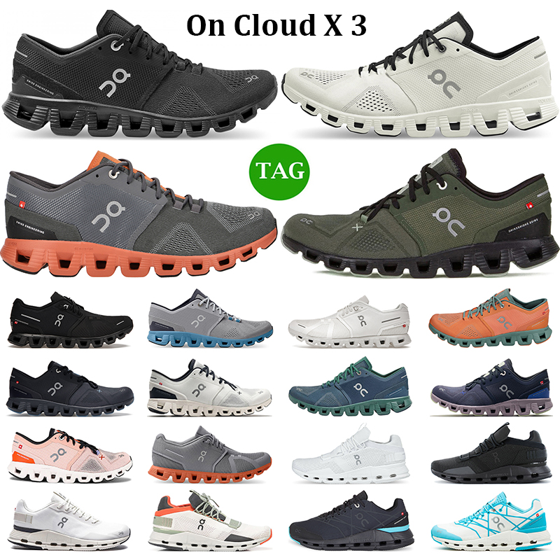 

Hotsale on cloud x 3 Cloudnova form running shoes men women Triple Black White Rock Grey Blue Tide Olive Reseda mens trainers outdoor sneakers, #13