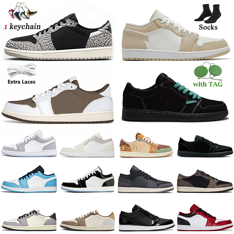 

Tiffany 1s Basketball Shoes Jumpman 1 Low Voodoo Black Phantom Cement Year Of The Rabbit Denim Tear Cactus Jack Reverse Mocha Dhgate Women Mens Trainers Sneakers, T39 starfish 36-45