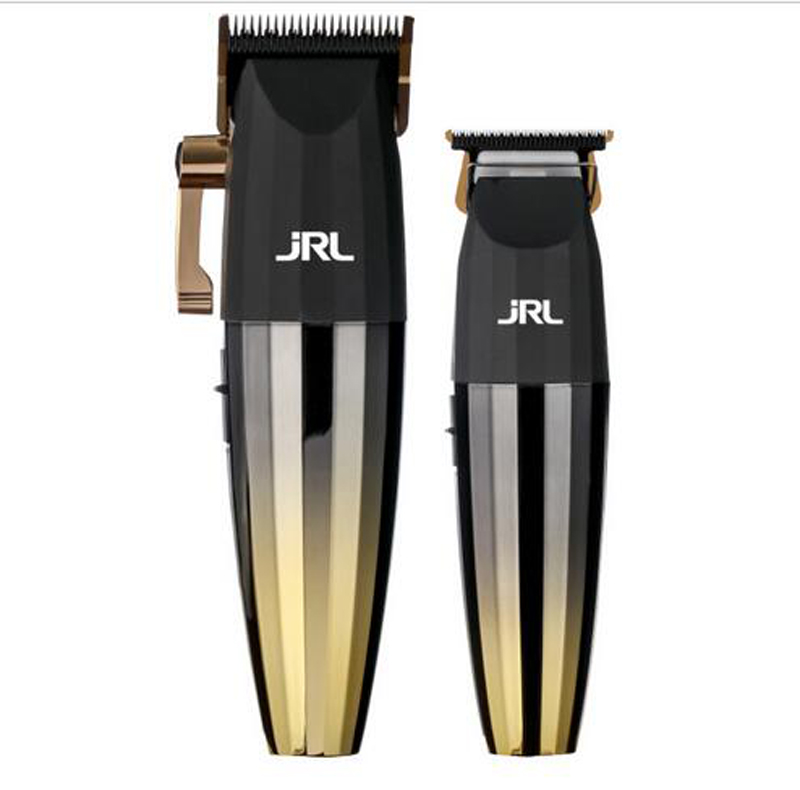 

JRL 2020C 2020T Profession Wireless Clipper Electric Noise Reduction Black Gold Technology Oil Head Dedicated Eagle Fort Haircut FF2020C FF2020T Mens Cutter