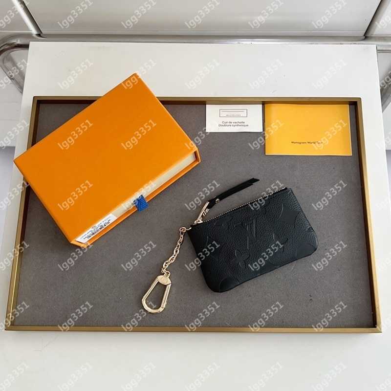 Avec sacs à poussière et boîte LV porte-monnaie femmes hommes KEY POUCH POCHETTE CLES Louis Vuitton Designers mode sac à main hommes crédit porte