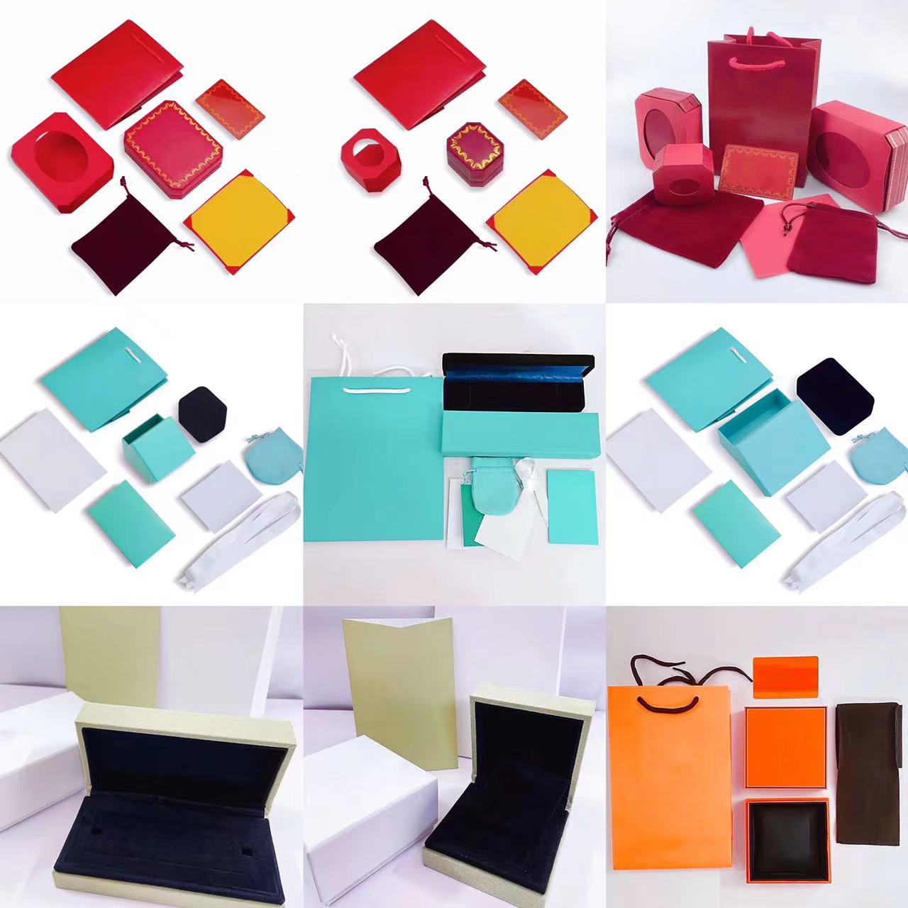 

Luxury necklace, bracelet, bracelet, earring, ring packaging box, jewelry original packaging box