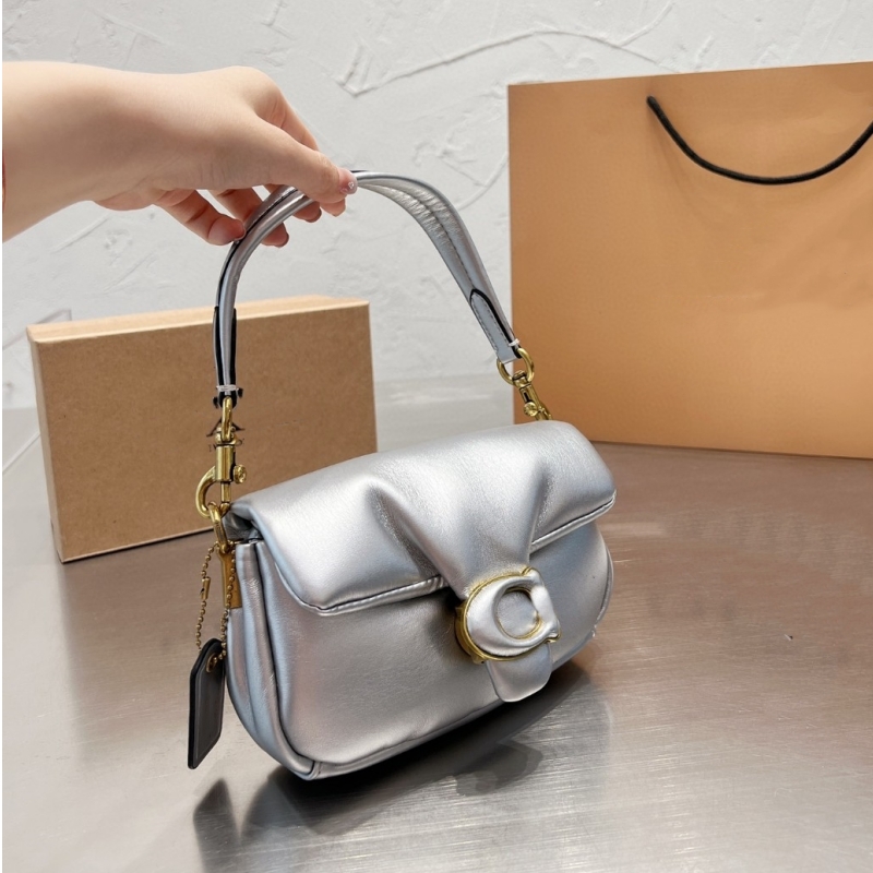 

Designer Cross body soft Handbags Lady Shoulder bag handbag crossbody bags balck grey cream pink mini tabby pillow purses for women leather bags pink green black bag, Bronze