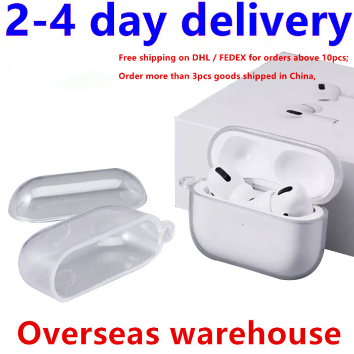 

For Airpods pro2 air pods 3 Earphones airpod Bluetooth Headphone Accessories Solid Silicone Cute Protective Cover Apple Wireless Charging Box Shockproof 2nd Case, White