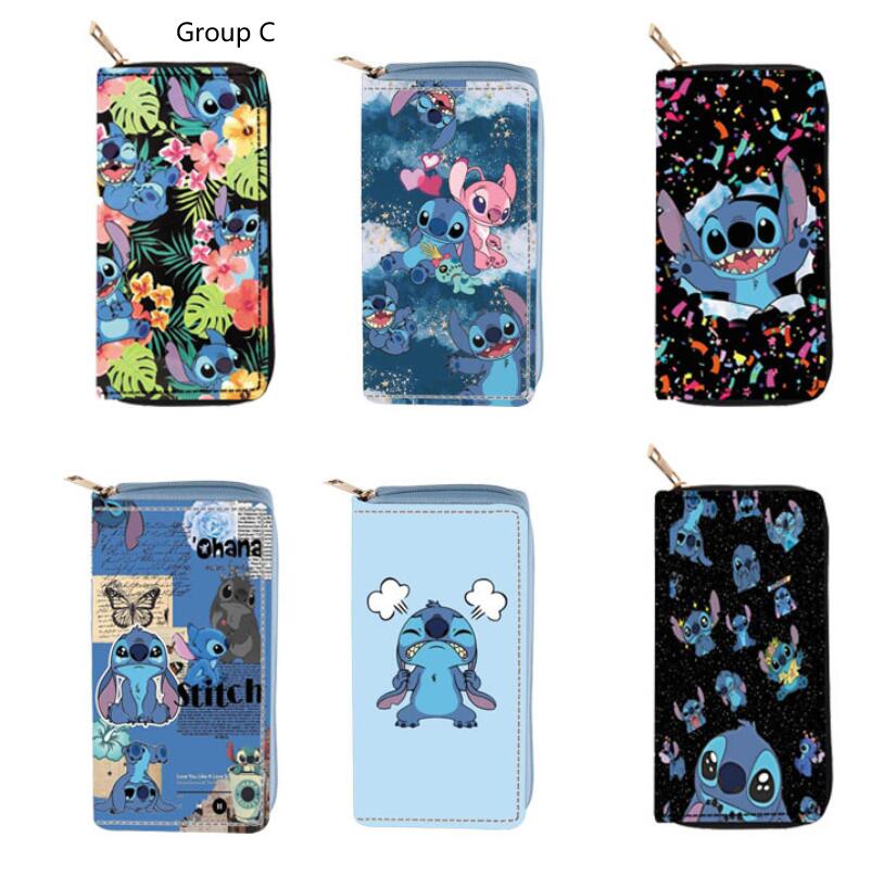 

Ins Fashion Kuromi Cinnamoroll Multi Function Flower Print Purse Childre Accessories Big Capactiy Bag Kids Birthday Gift, Mix styles