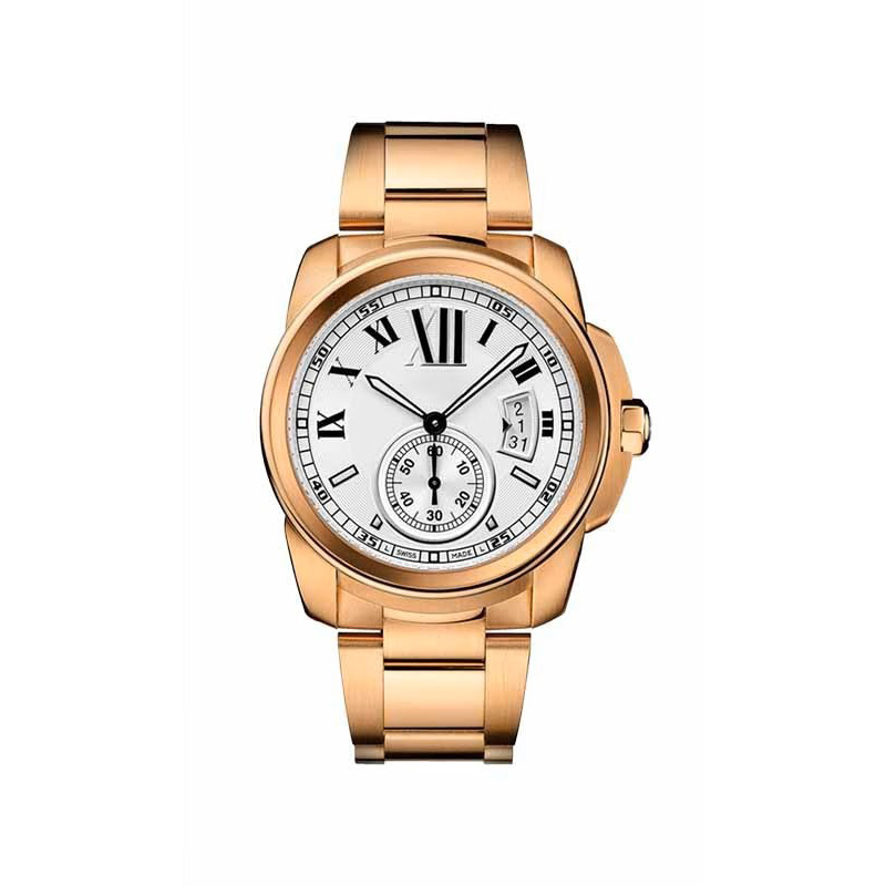 

Men's Watch Luxury Designer Watch Carer 42MM Black Dial Automatic Mechanical Rubber Band Fashion Classic Stainless Steel Waterproof Luminous Sapphire Watch dhgate, Colour18
