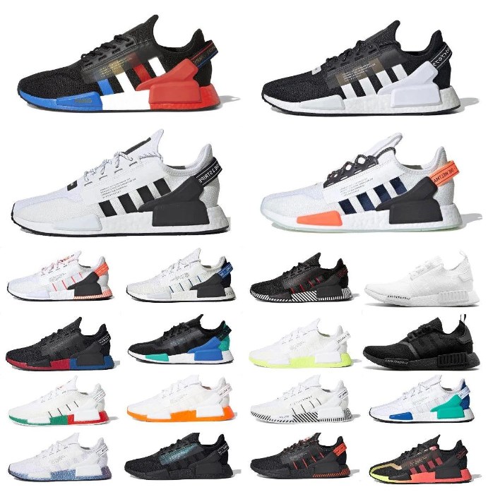 

wholesale Dazzle Camo Nmd R1 V2 Mens Running Shoe Aqua Tones Mexico City Metallic Core Black Munich Oreo Og Men Women for Japan Outdoor Trainers sneakers shoe nmds, 24