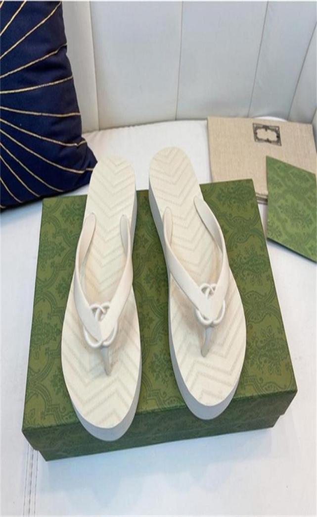 

Slippers for Women G Designers Sandals Triple Black White Pink Red Flip Flop Woman Slides Indoor Outdoor Beach Shoes FlipFlops Si1479204, Blue