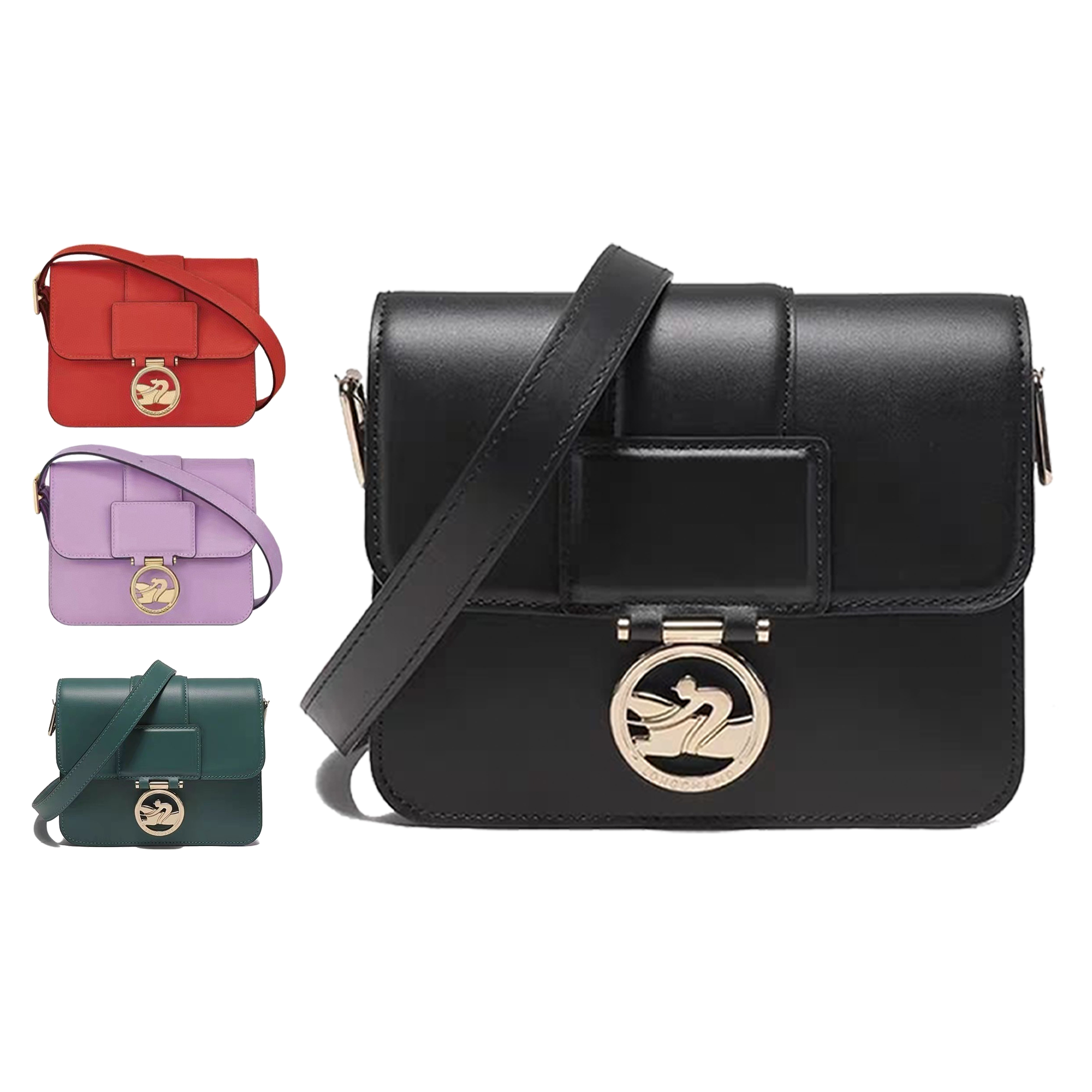 

classic longchammp tote Evening Bags BOXTROT Womens Designer Shoulder clutch crossbody bags mens Luxury leather flap cleo mini messenger lady envelope bag purses, Orange