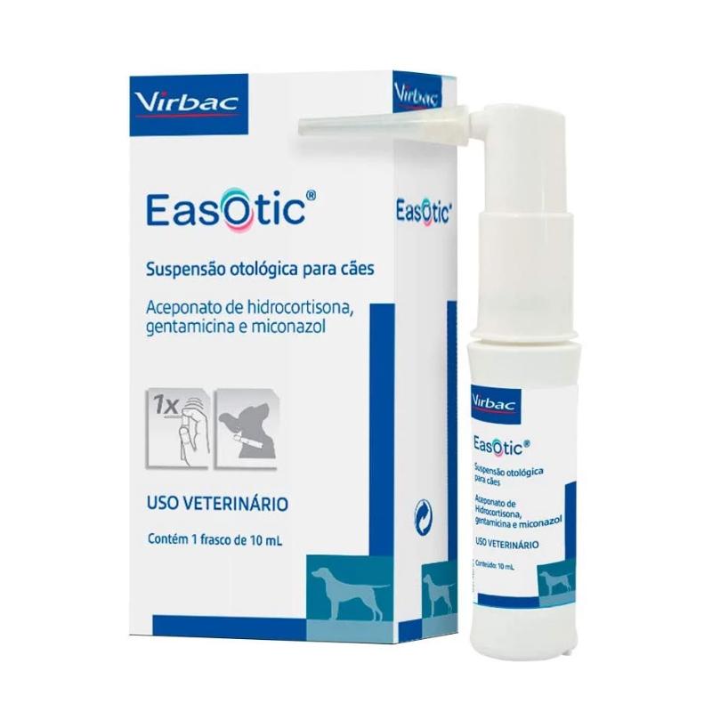 

Supplies Virbac Easotic Ear Drop for Dogs 10ml