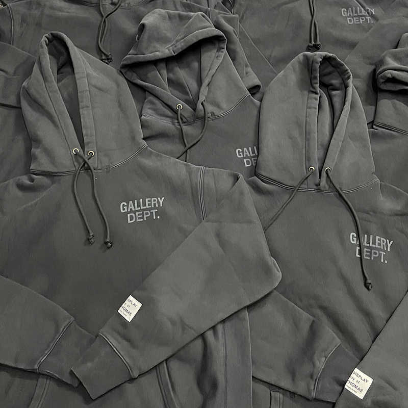 

Designer Clothing Hoodies Fashion Streetwear Galleryes Depts Gd Vintage Washed Vintage Style Printed Hoodie Navy Black Pullover Rock Sweatshirts Hip hop, Shipping fee